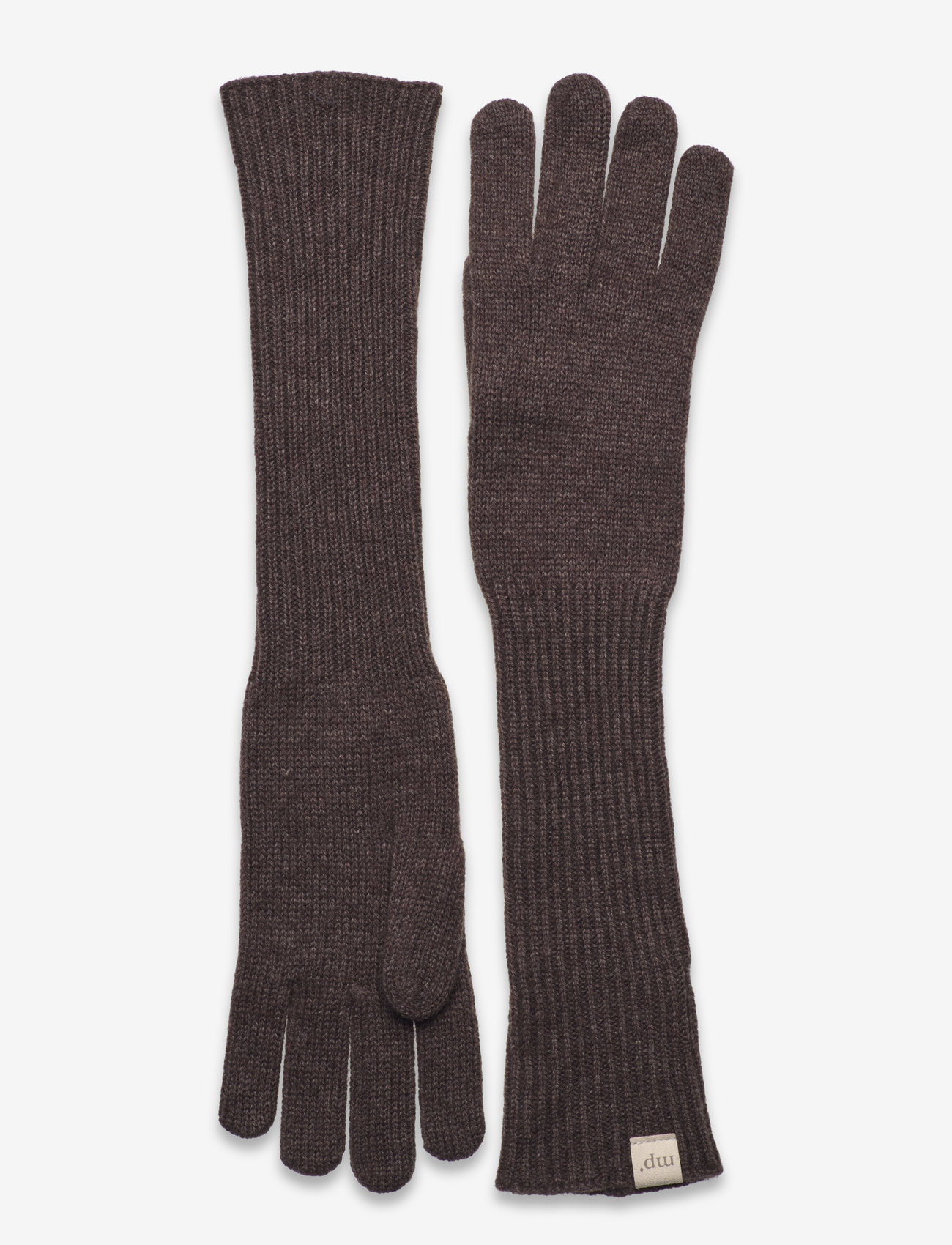 mp Denmark - Trondheim long gloves - brown melange - 0