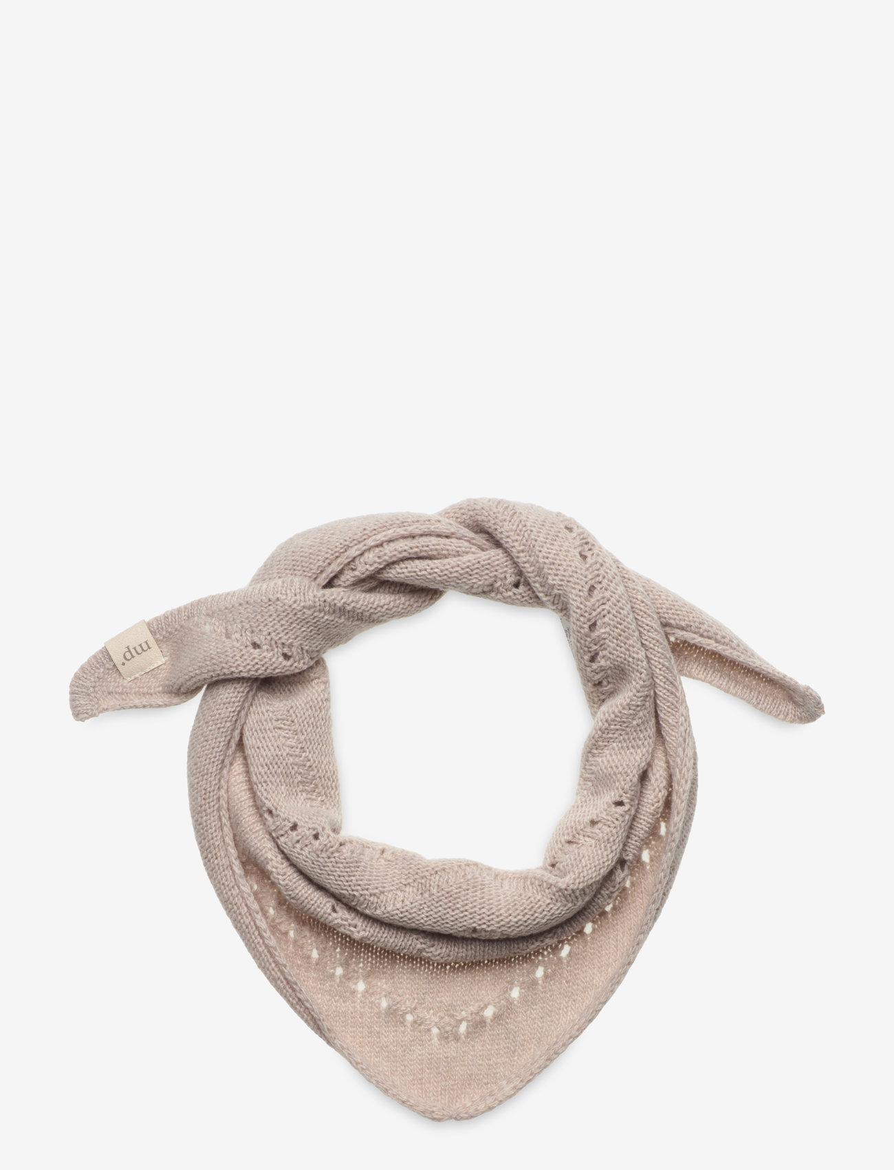 mp Denmark - Helsinki small scarf - beige melange - 0