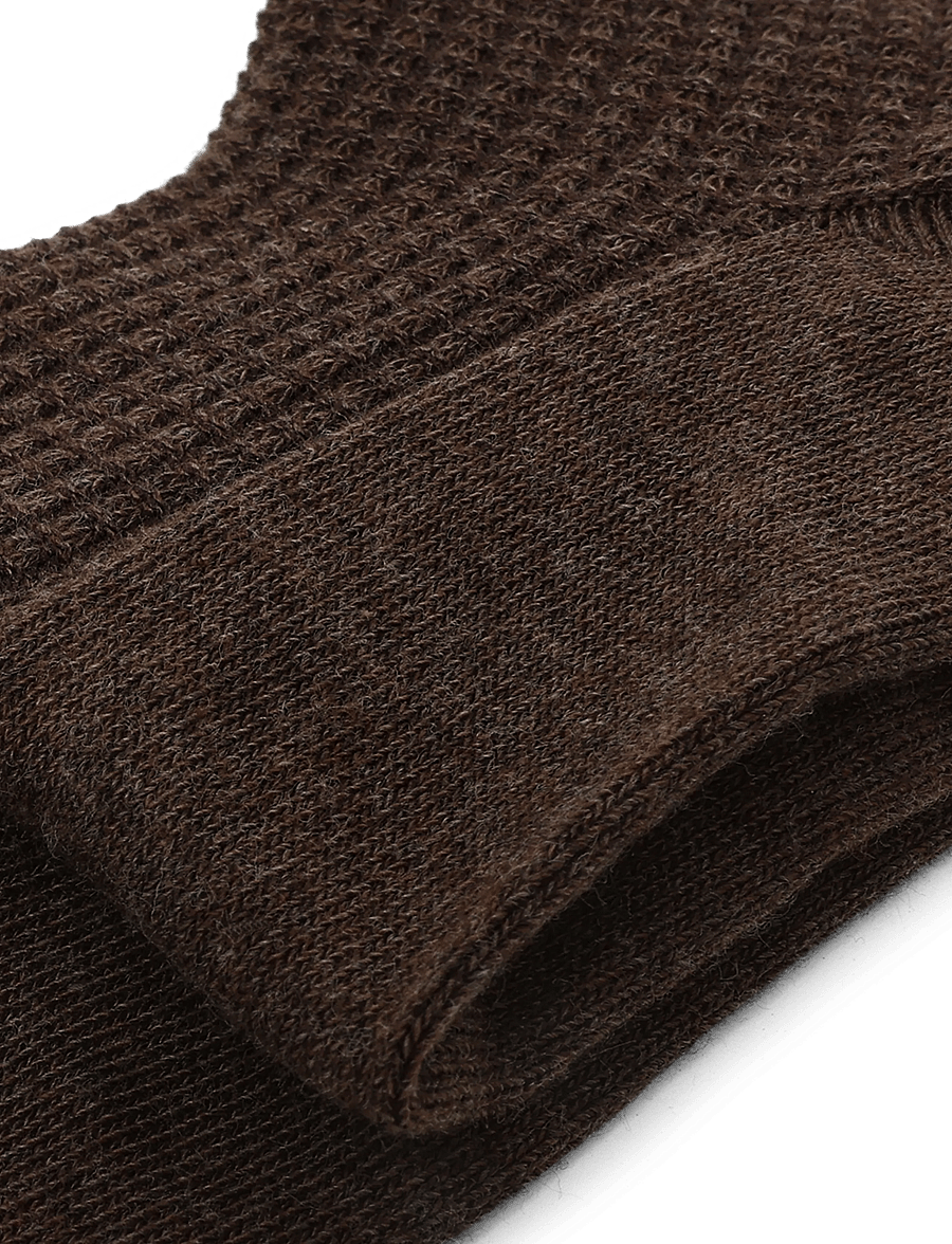 mp Denmark - Aksel socks - tennissocken - brown melange - 2