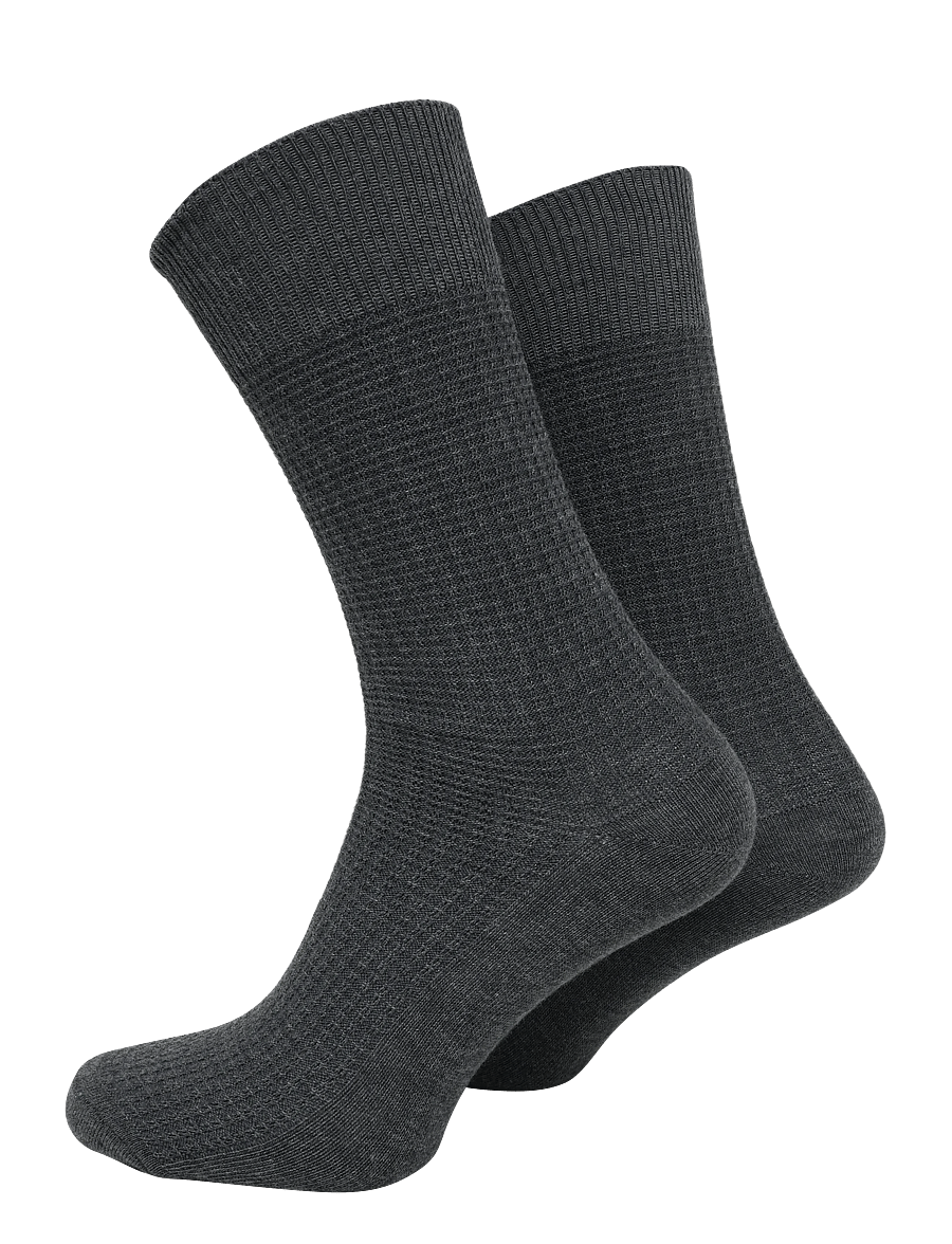mp Denmark - Aksel socks - tennissocken - dark grey melange - 0