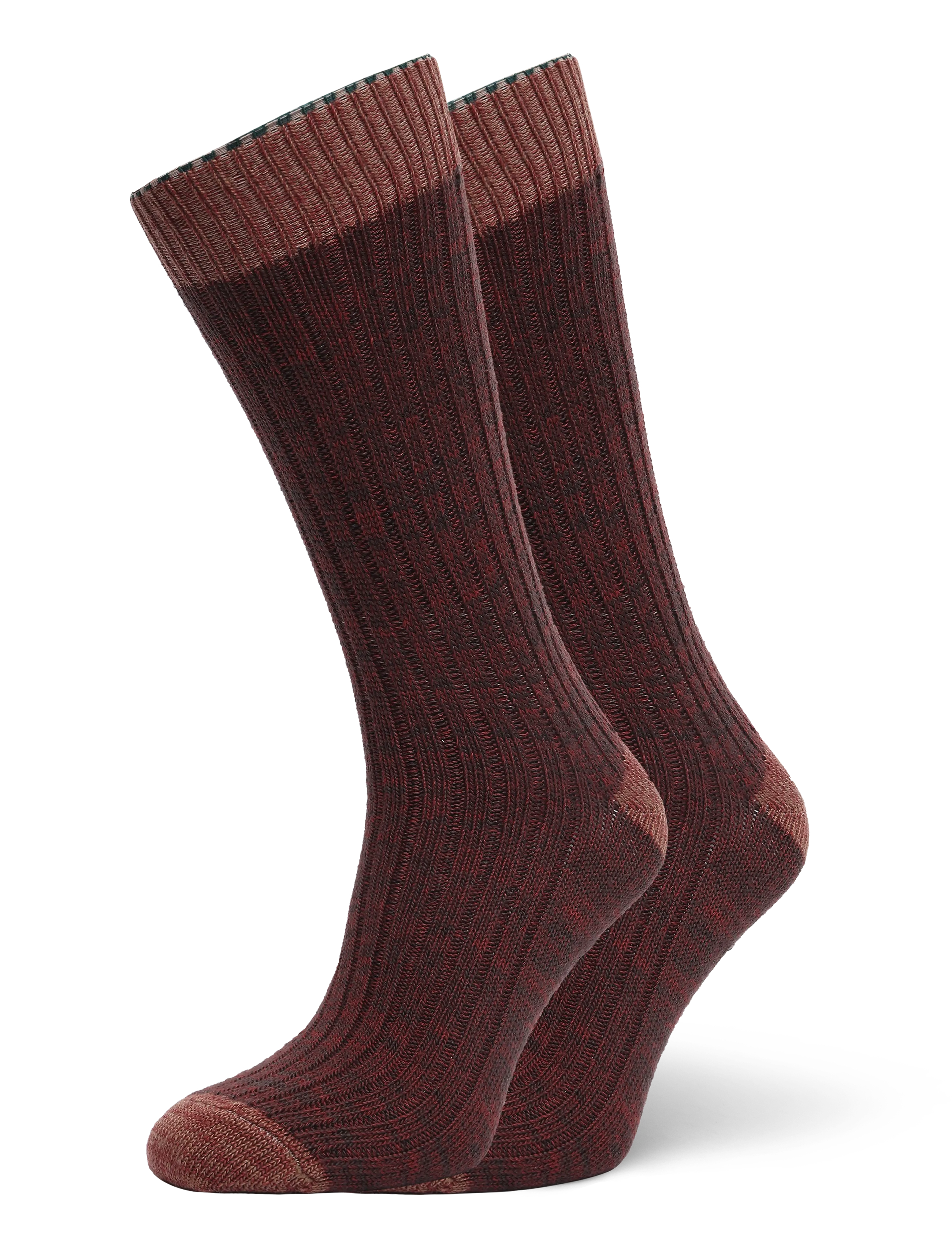 mp Denmark Torkild socks - Sokid - DARK BROWN / brown