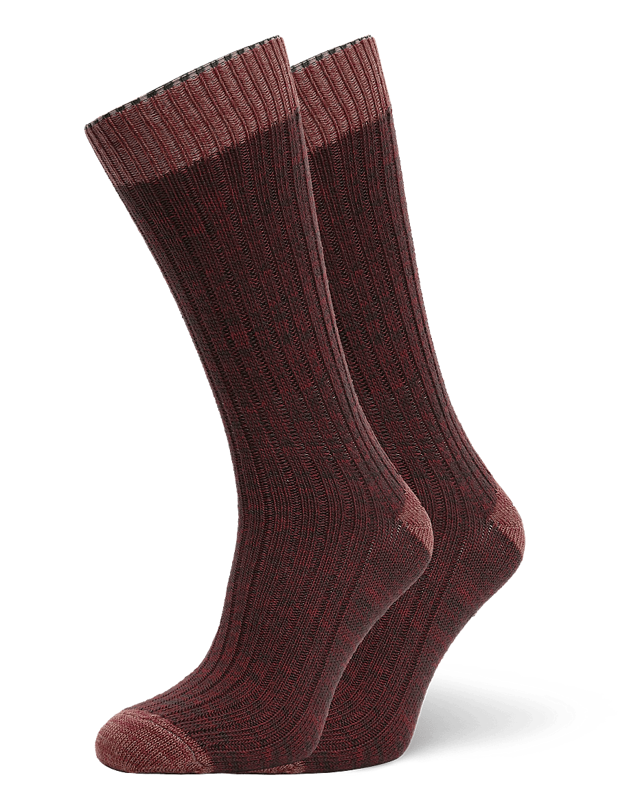 mp Denmark - Torkild socks - klassikalised sokid - dark brown - 0