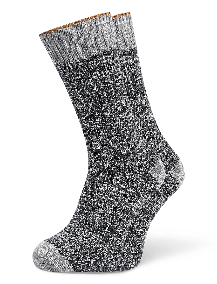 mp Denmark - Torkild socks - klassikalised sokid - dark grey melange - 0