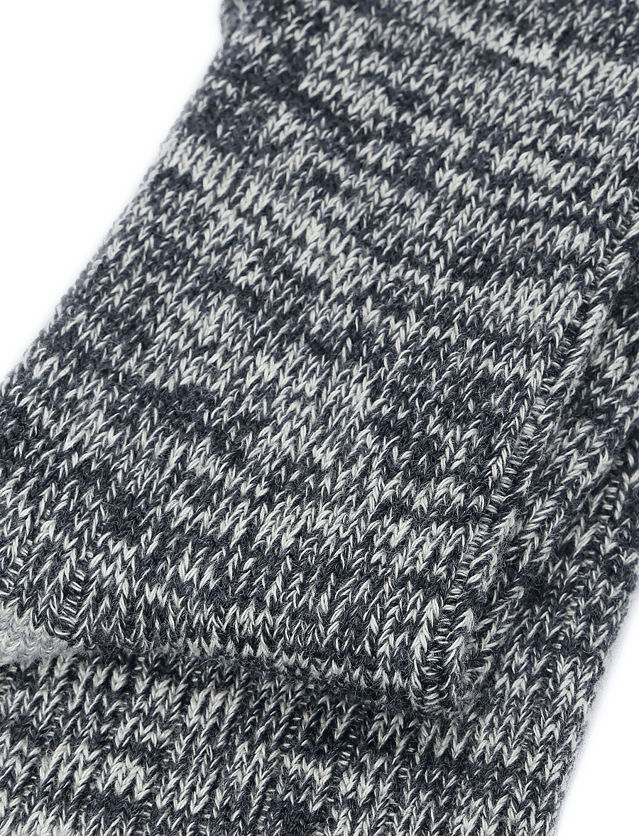 mp Denmark - Torkild socks - klassikalised sokid - dark grey melange - 2