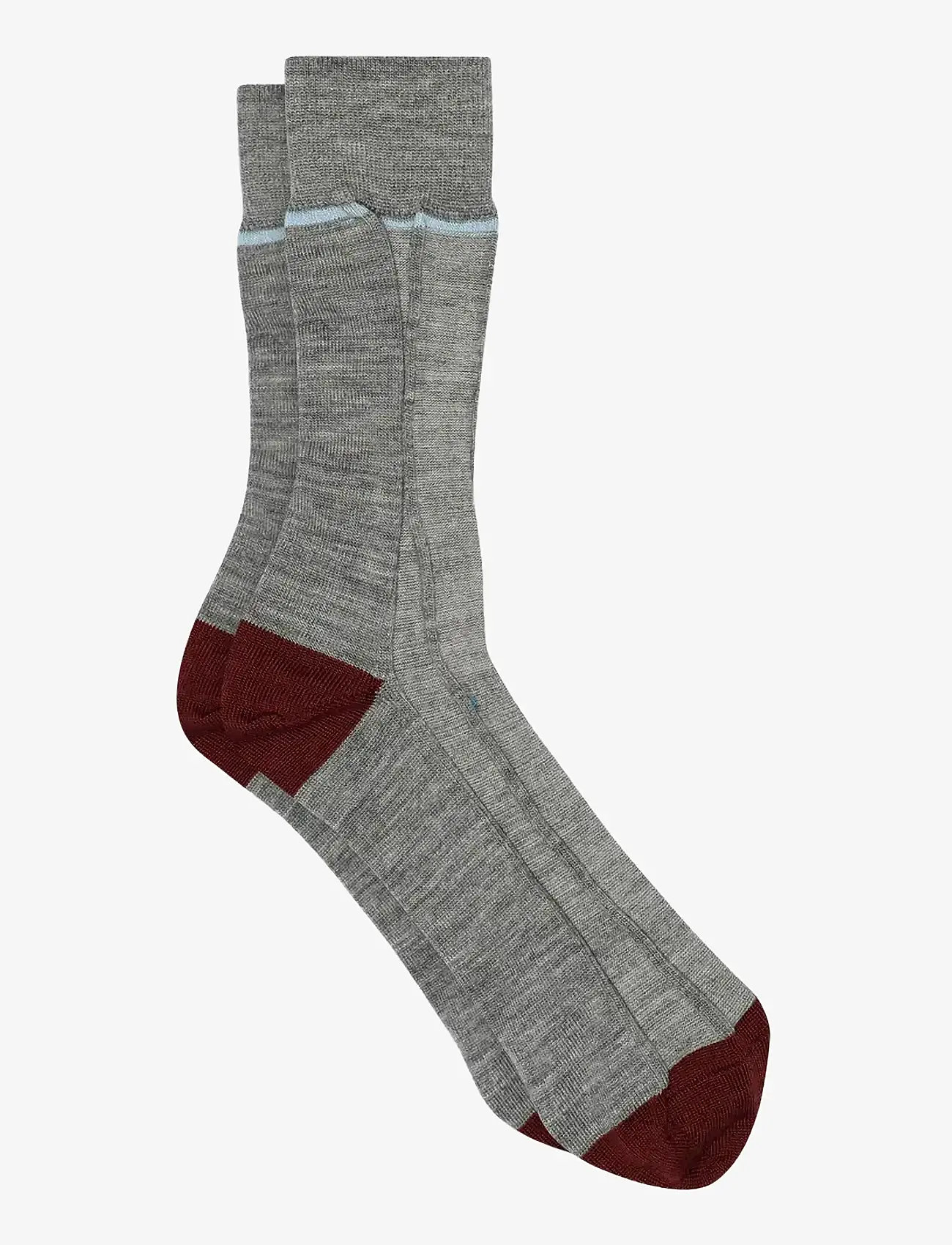 mp Denmark - Ejvin socks - lägsta priserna - grey melange - 0