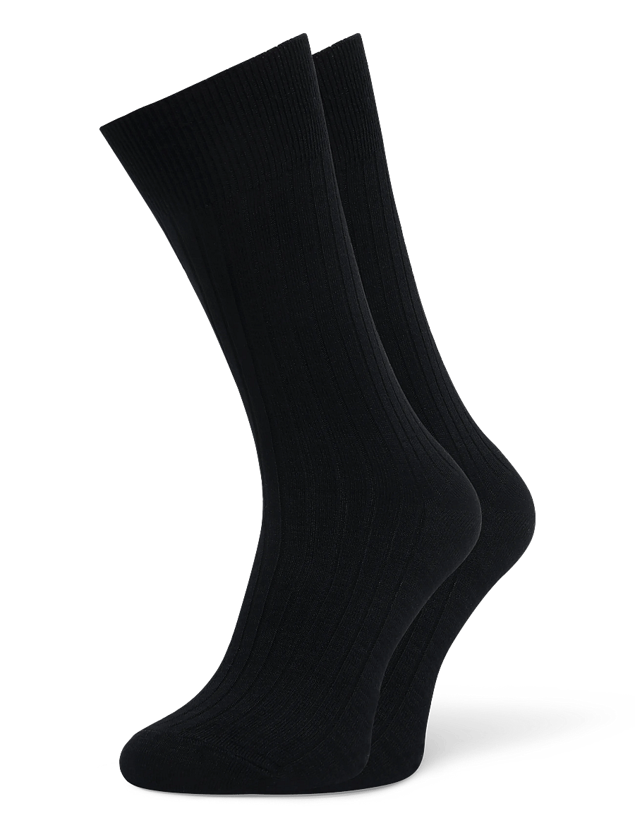 mp Denmark - Olav socks - klassikalised sokid - black - 0