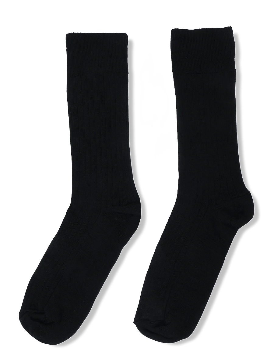 mp Denmark - Olav socks - klassikalised sokid - black - 1