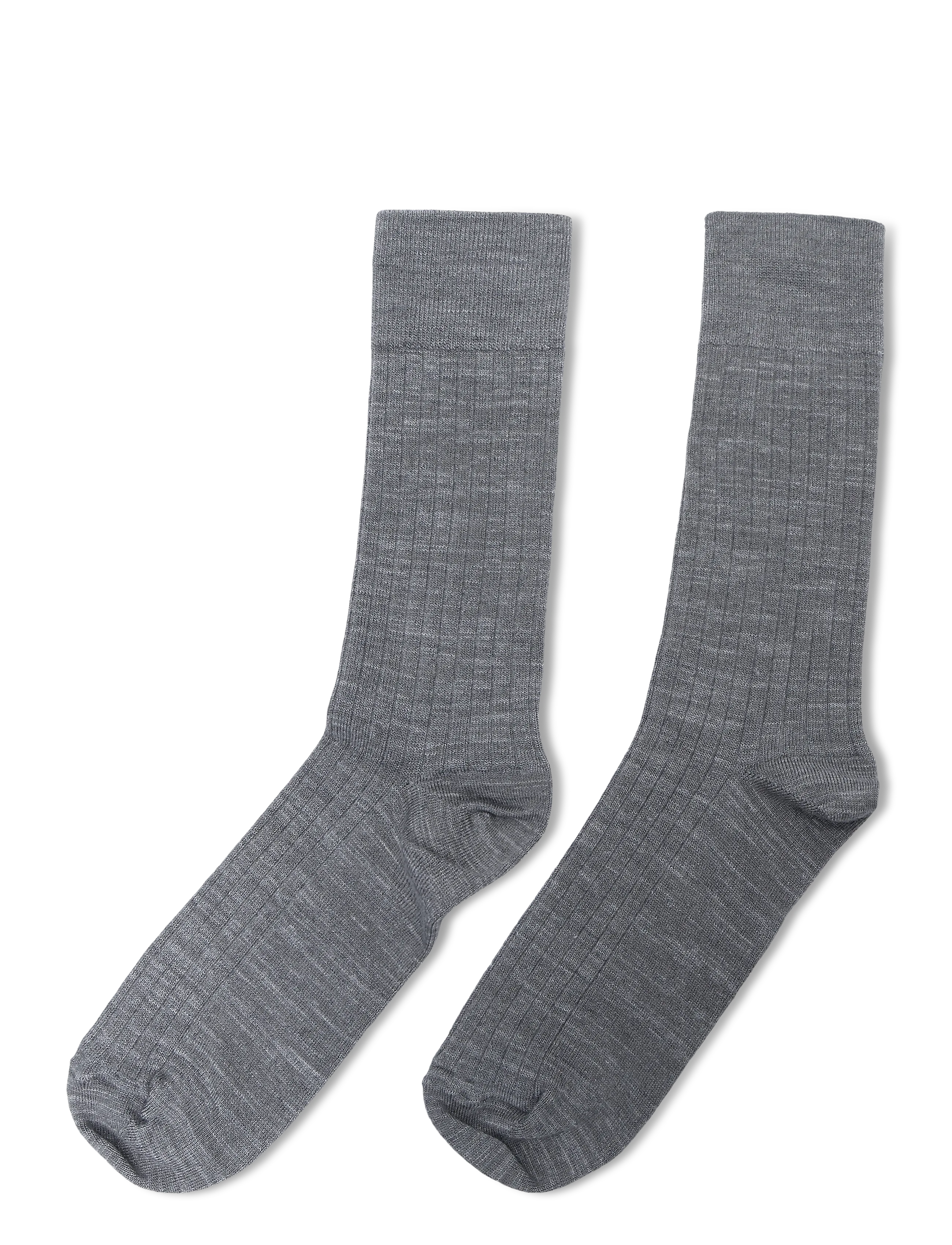 mp Denmark - Olav socks - madalaimad hinnad - grey melange - 1