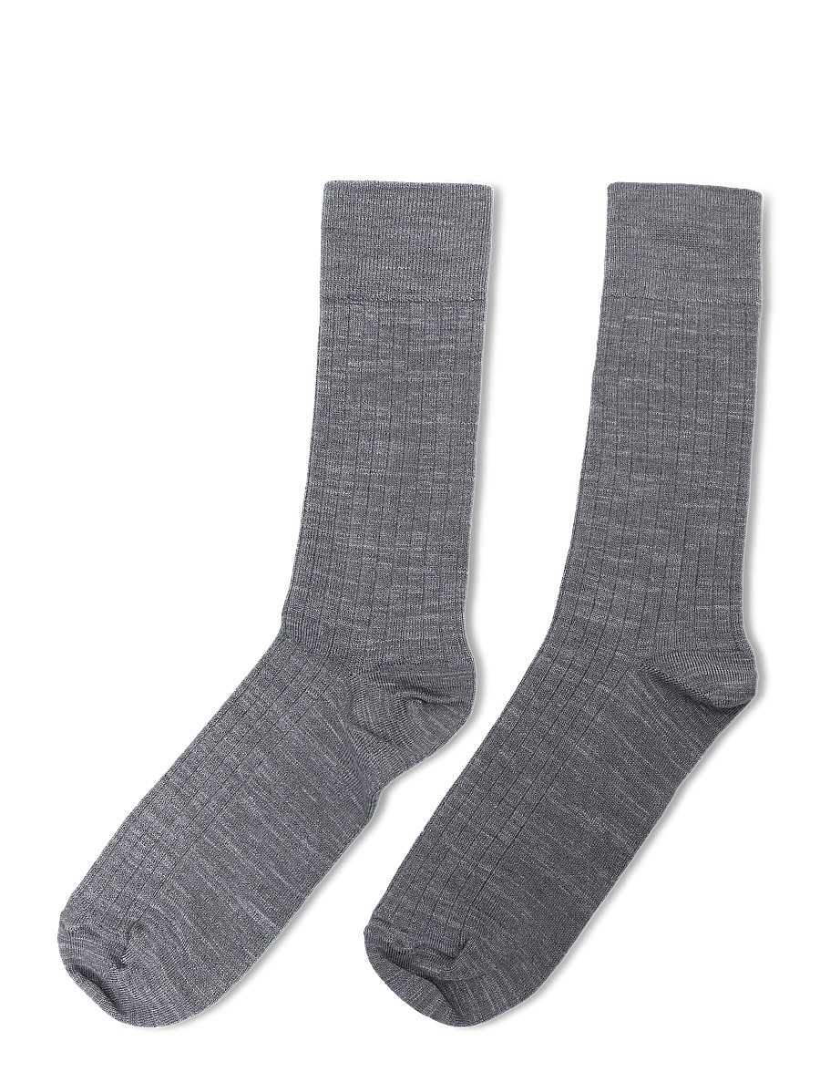 mp Denmark - Olav socks - vanliga strumpor - grey melange - 1