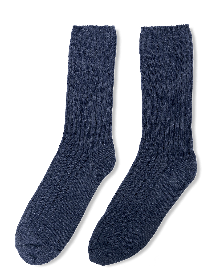 mp Denmark - Baldur socks - vanliga strumpor - dark denim melange - 1