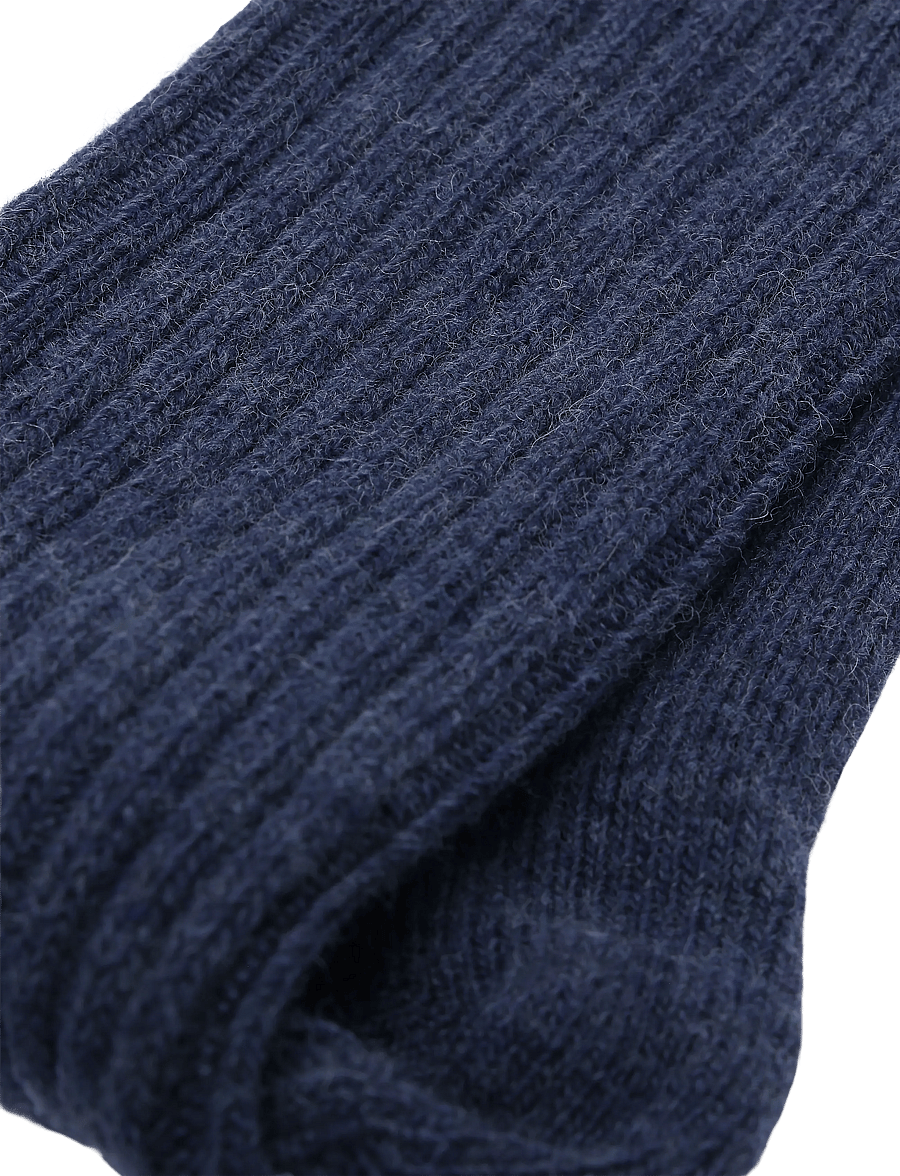 mp Denmark - Baldur socks - vanliga strumpor - dark denim melange - 2