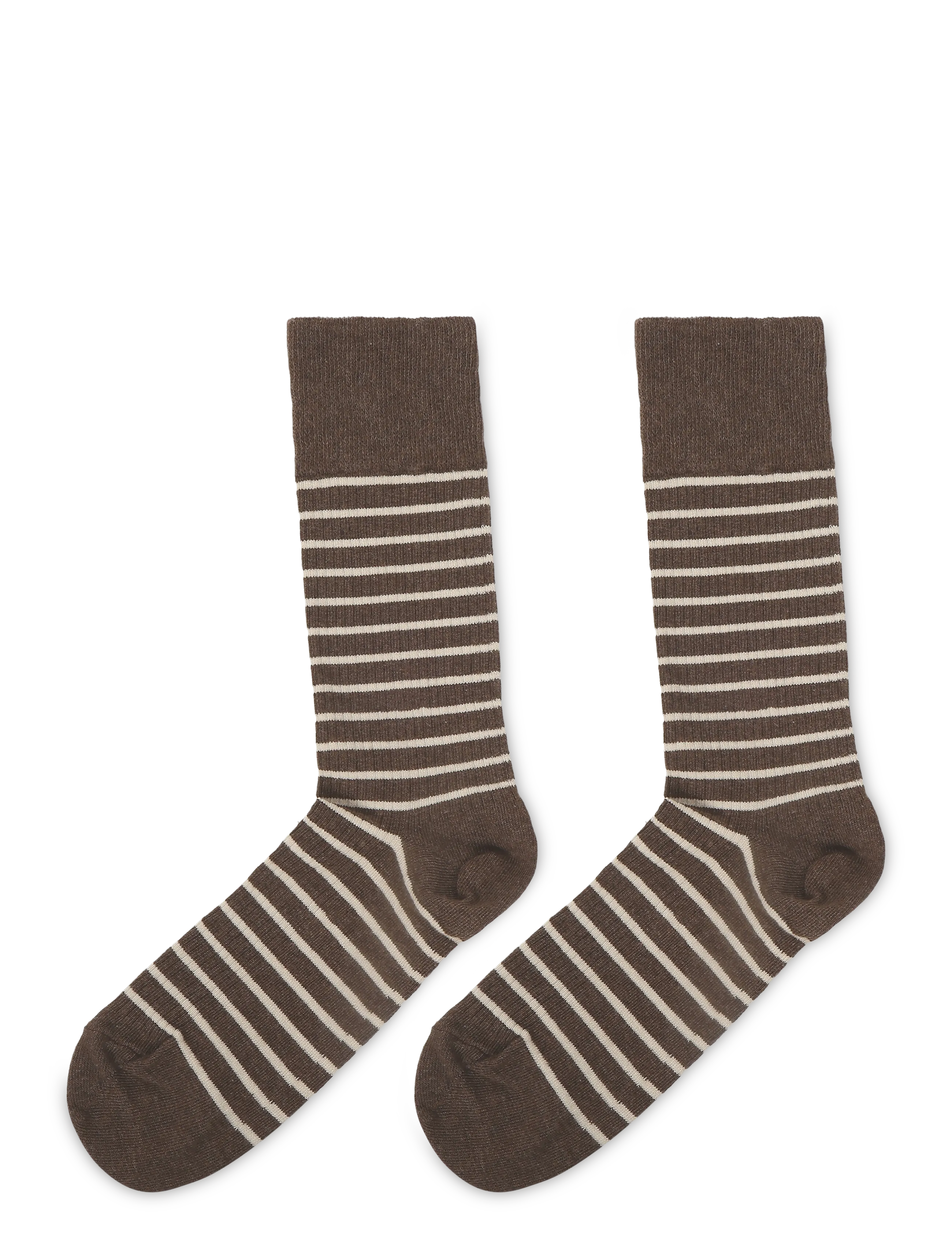 mp Denmark - Knud socks - vanliga strumpor - brown melange - 1