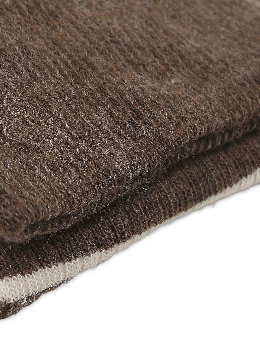 mp Denmark - Knud socks - vanliga strumpor - brown melange - 2