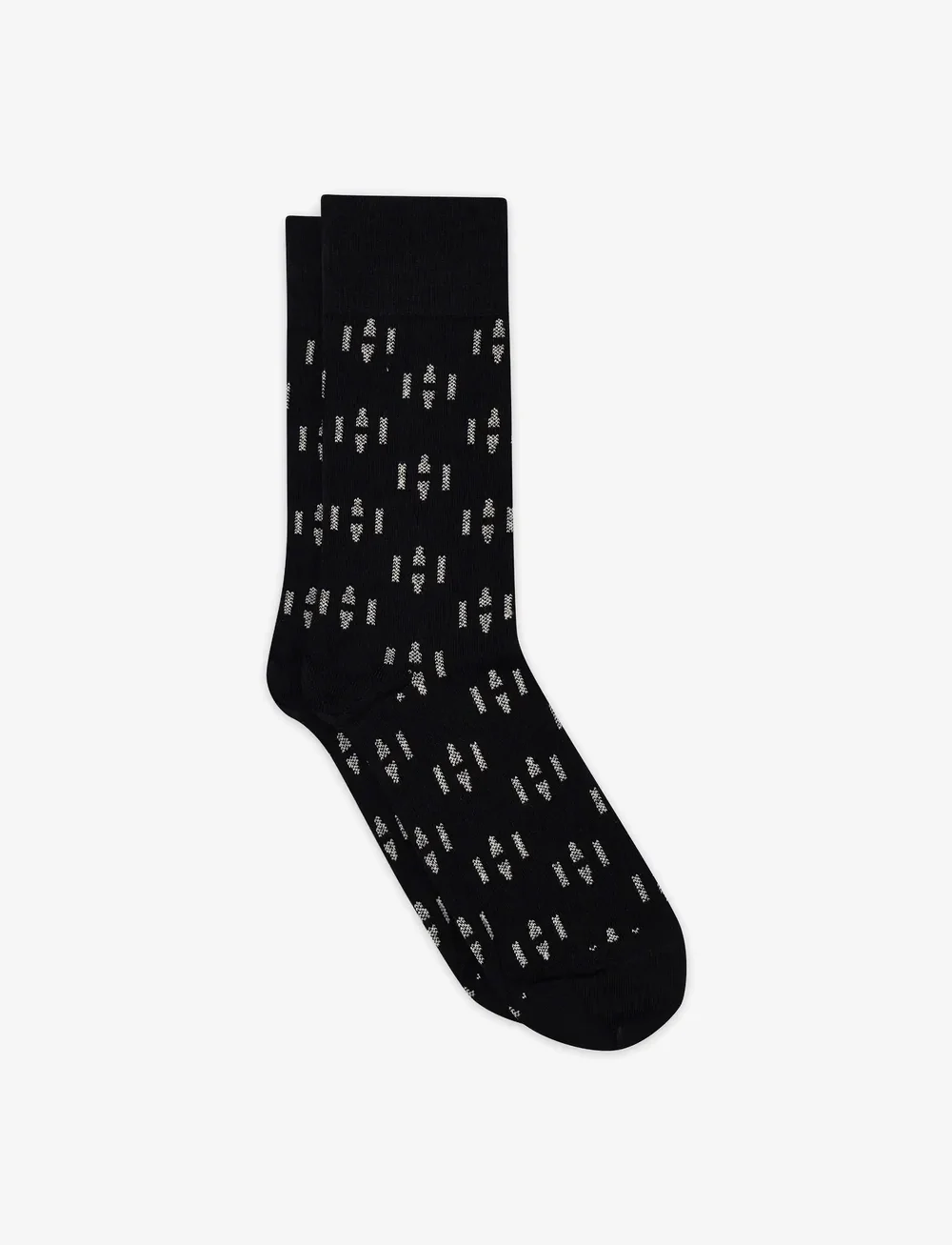 mp Denmark - Vilhelm socks - crew-socken - black - 0