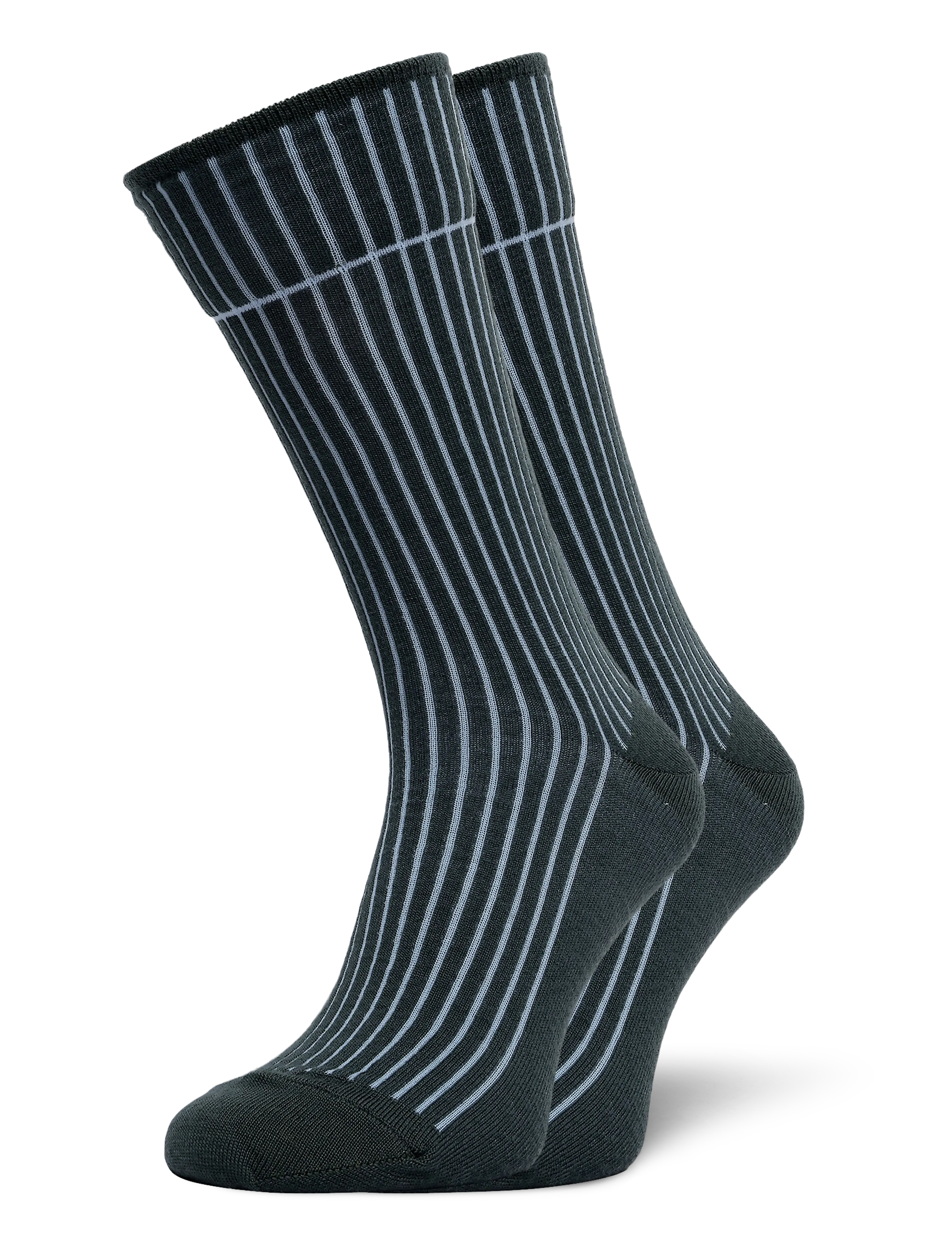 mp Denmark Ditlev socks - Lange strømper - DUSTY IVY / khaki/green