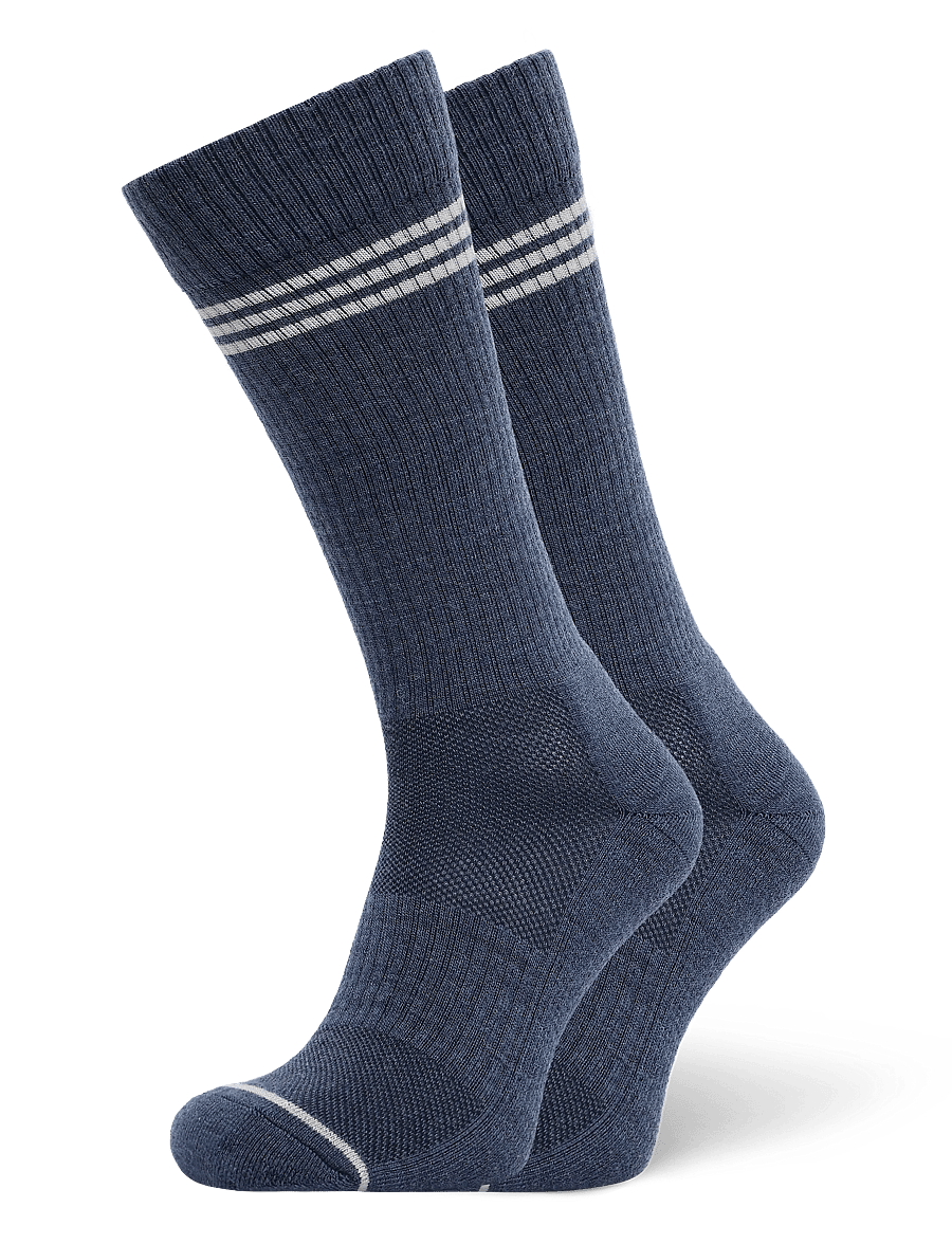 mp Denmark - Tyge socks - vanliga strumpor - dark denim melange - 0
