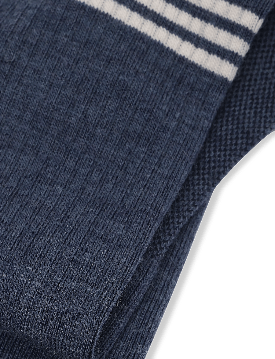 mp Denmark - Tyge socks - vanliga strumpor - dark denim melange - 2