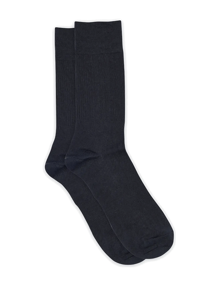 mp Denmark - Frank socks - vanliga strumpor - navy - 0