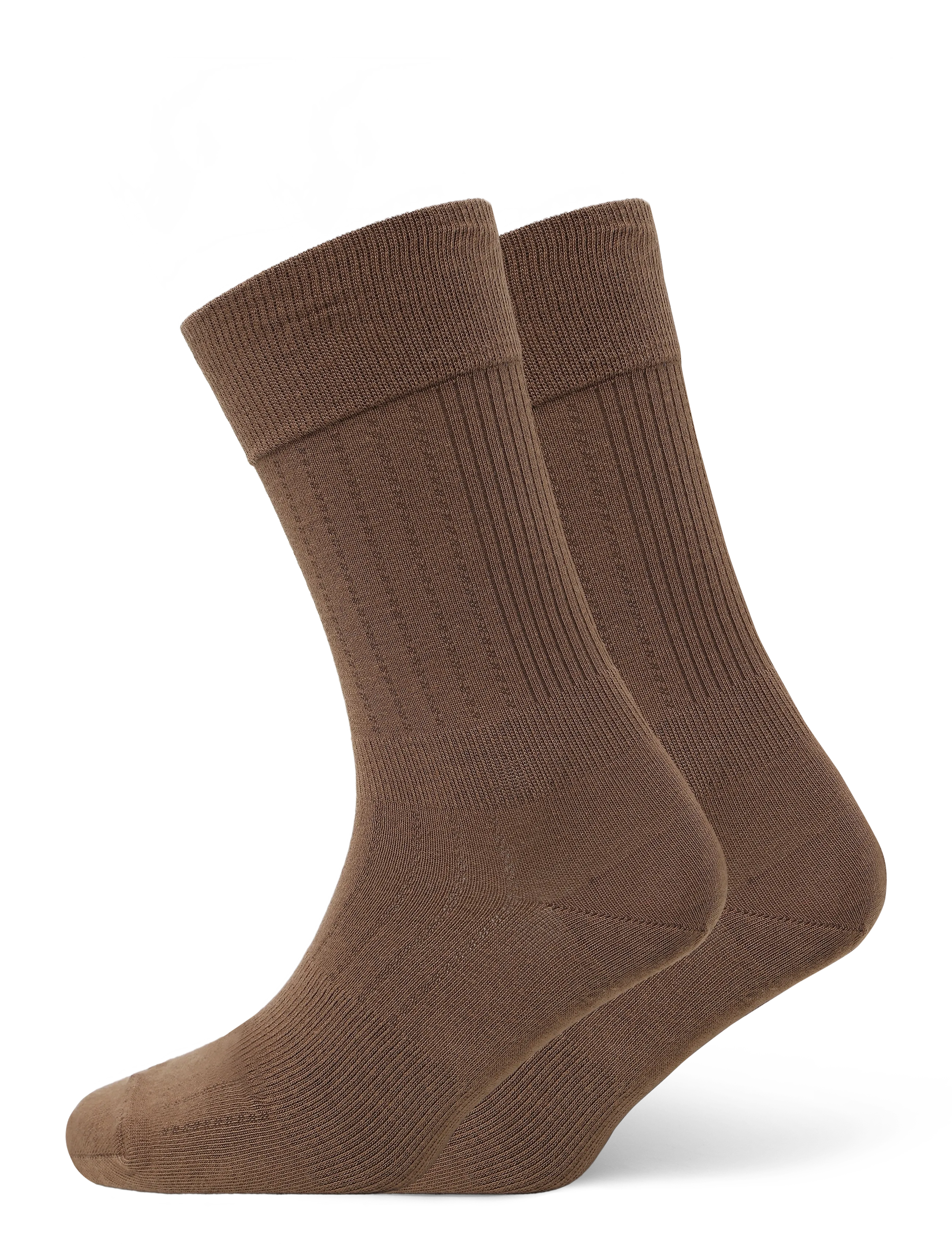 mp Denmark Frank socks - Klassikalised sokid - TEAK / brown