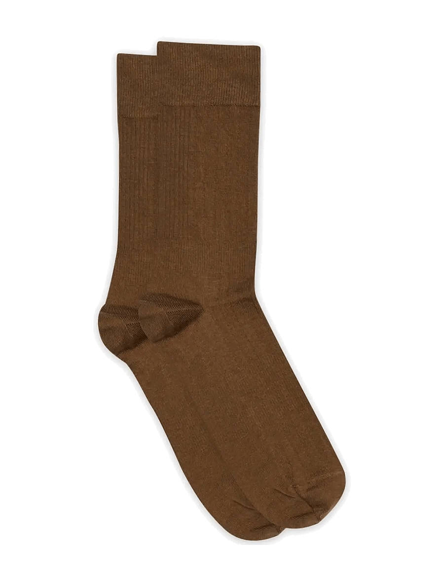 mp Denmark - Frank socks - sokker - teak - 0