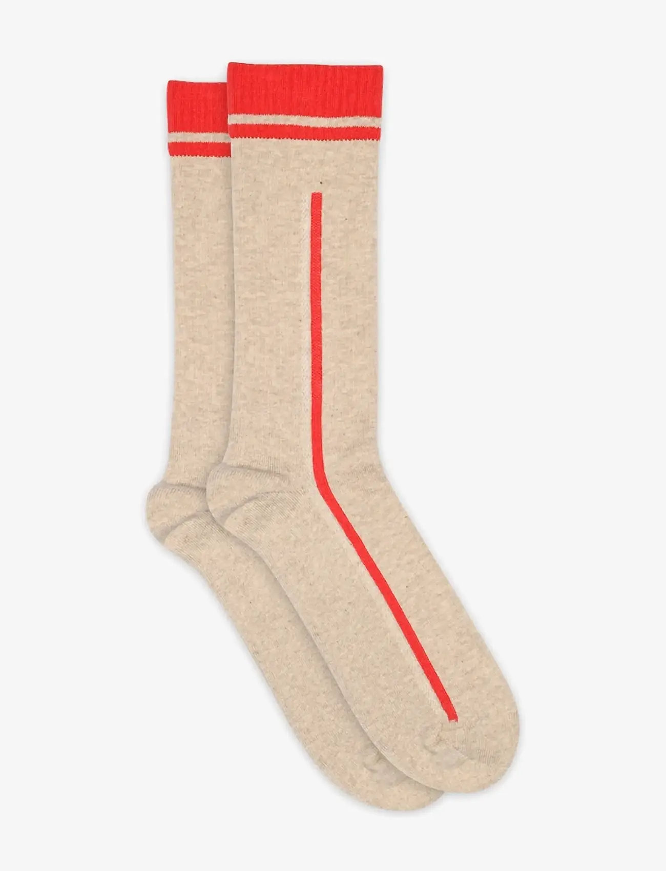 mp Denmark - Harald socks - crew socks - beige melange - 0