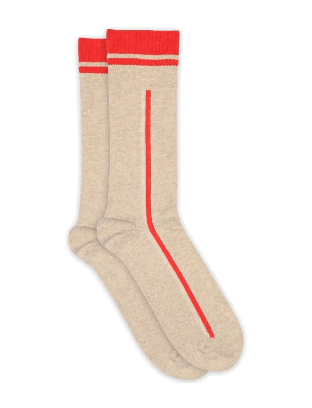 mp Denmark Harald socks - Underkläder - BEIGE MELANGE / beige