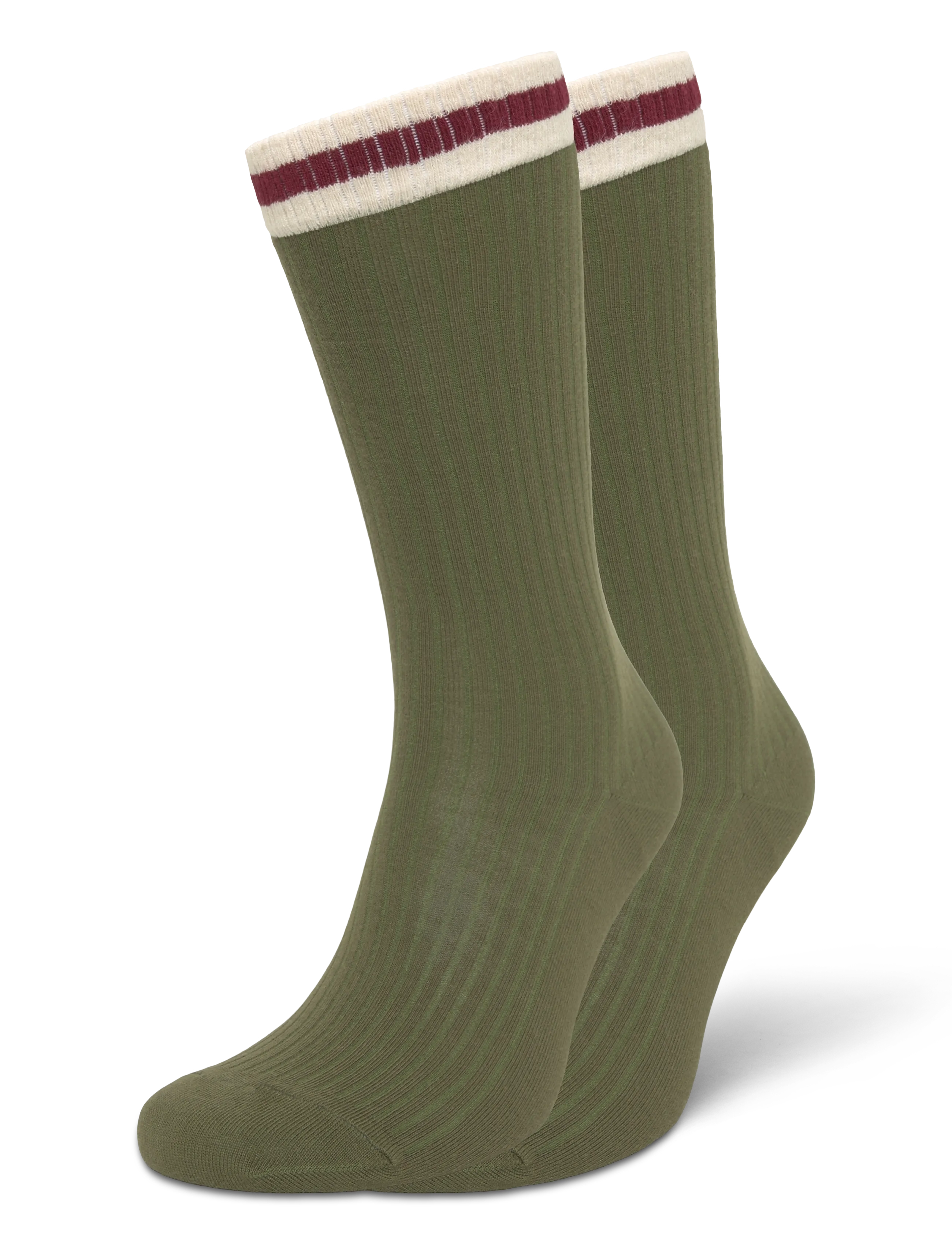 mp Denmark Aske socks - Socken - ELM GREEN / khaki/green