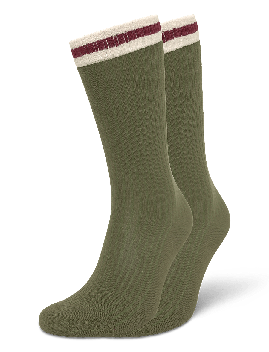 mp Denmark - Aske socks - vanliga strumpor - elm green - 0