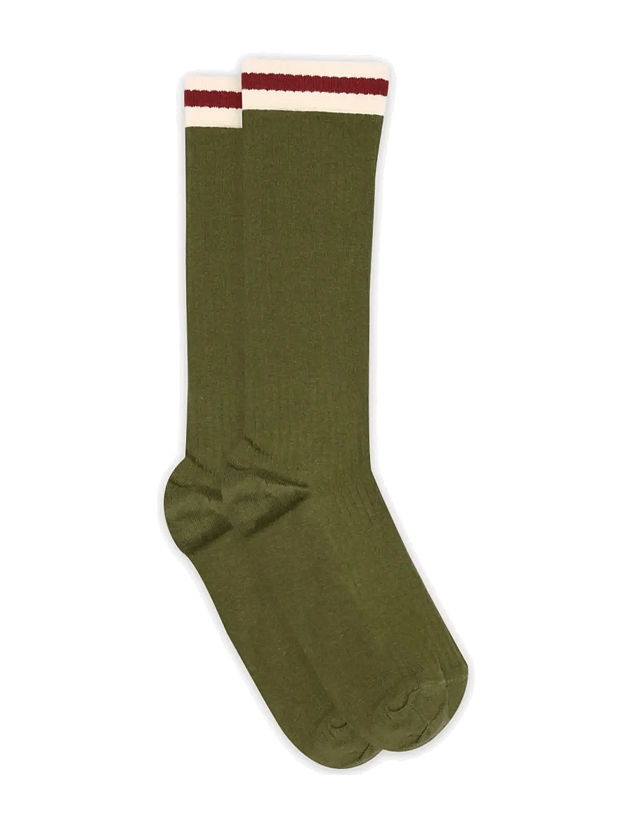 mp Denmark - Aske socks - sokker - elm green - 0