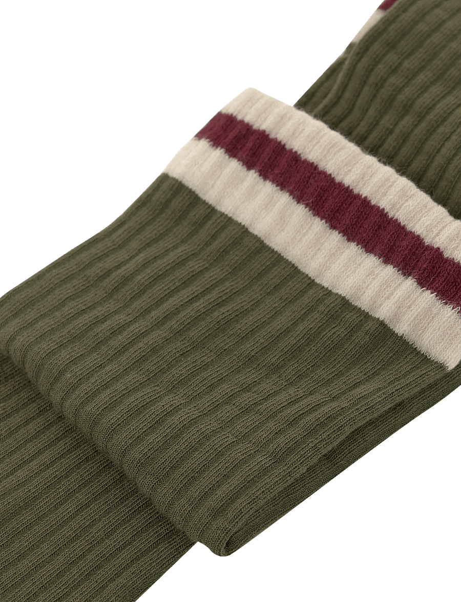 mp Denmark - Aske socks - vanliga strumpor - elm green - 2