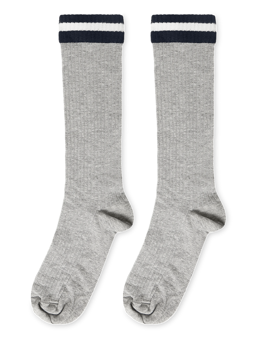 mp Denmark - Aske socks - vanliga strumpor - grey melange - 1