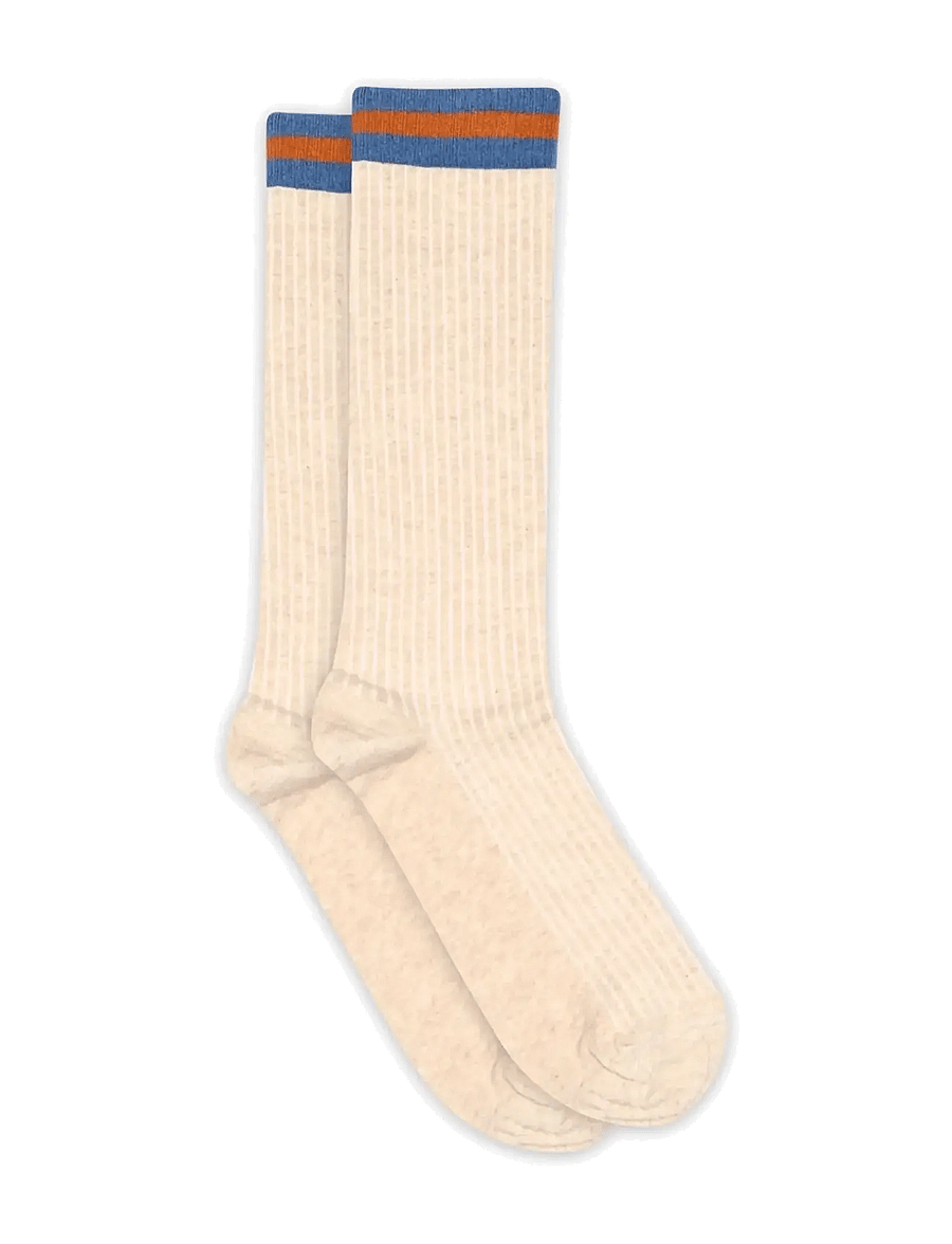 mp Denmark - Aske socks - sokker - light brown melange - 0