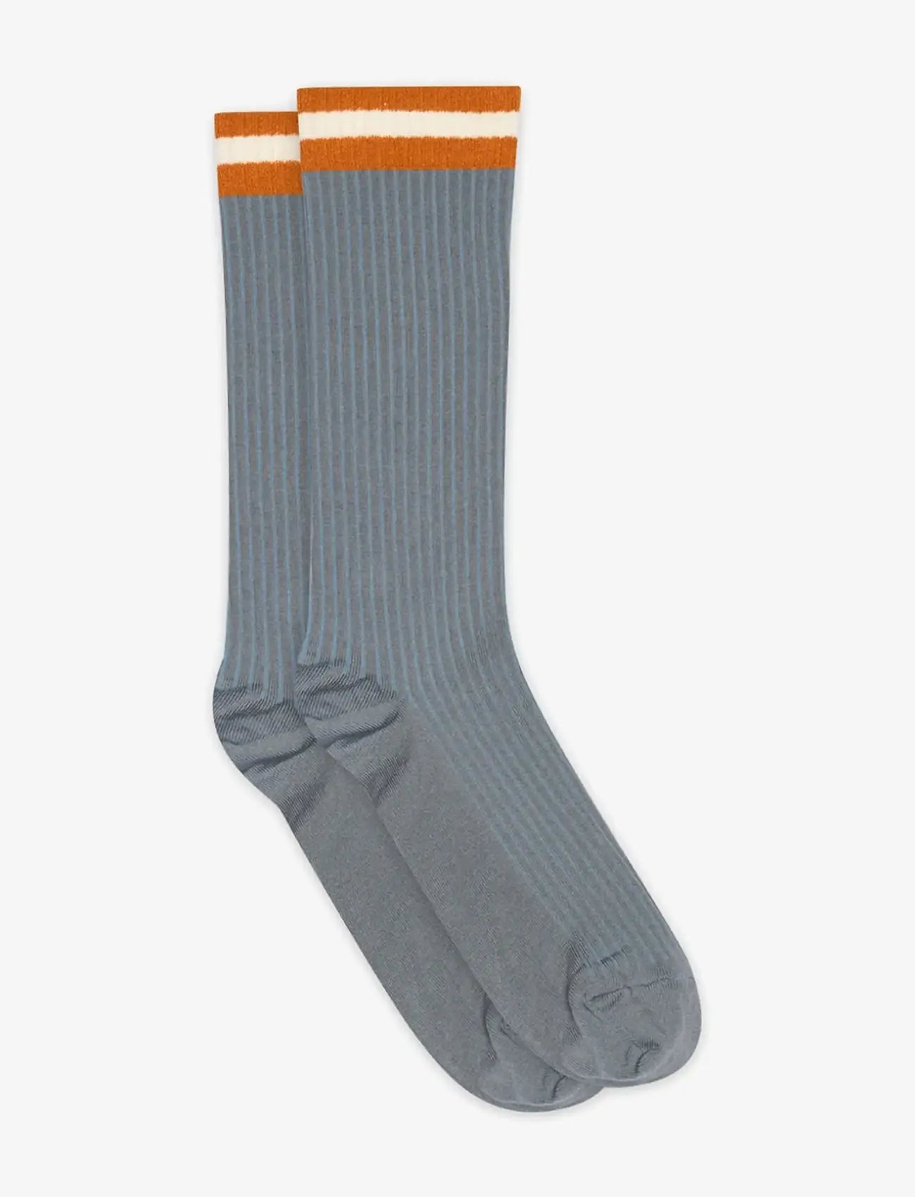 mp Denmark - Aske socks - crew socks - stone blue - 0
