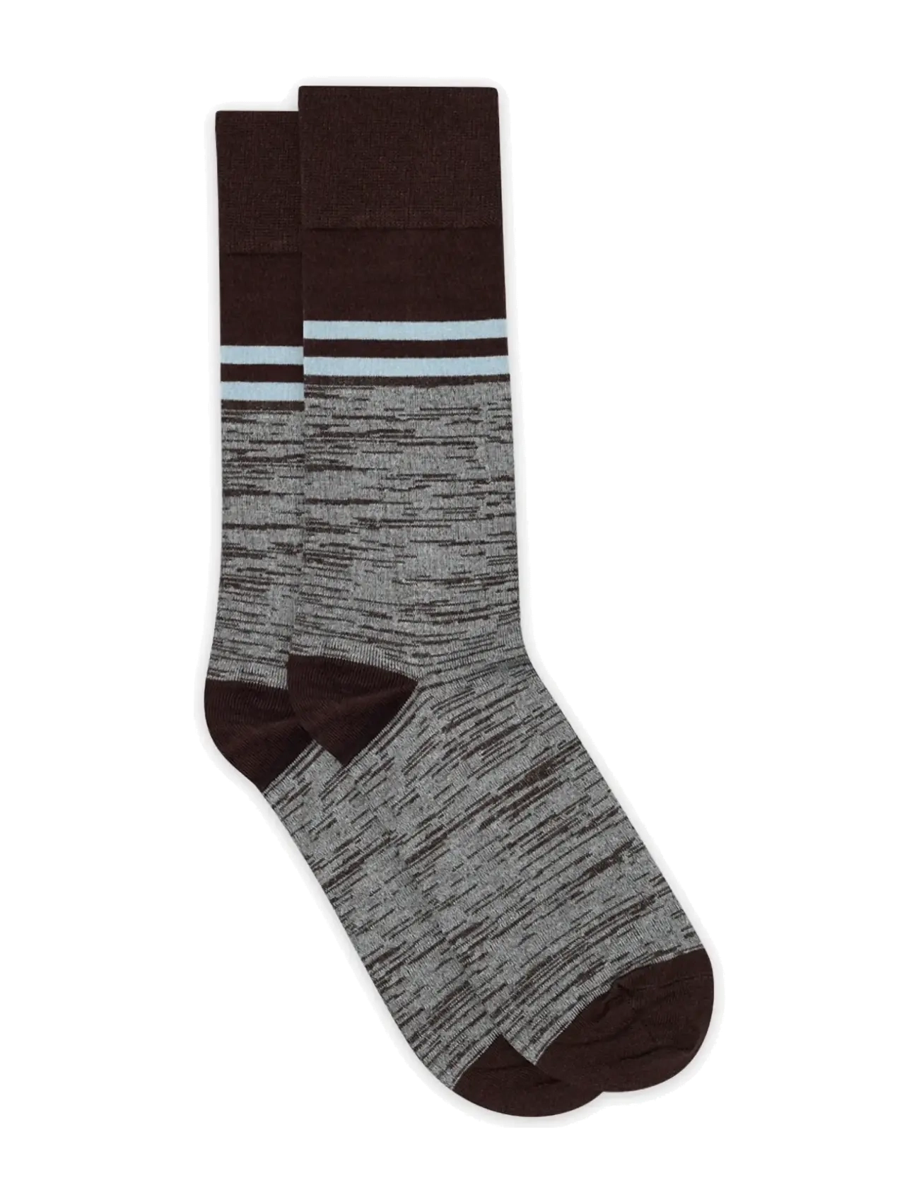 mp Denmark Esben socks - Aluspesu - DARK BROWN / brown