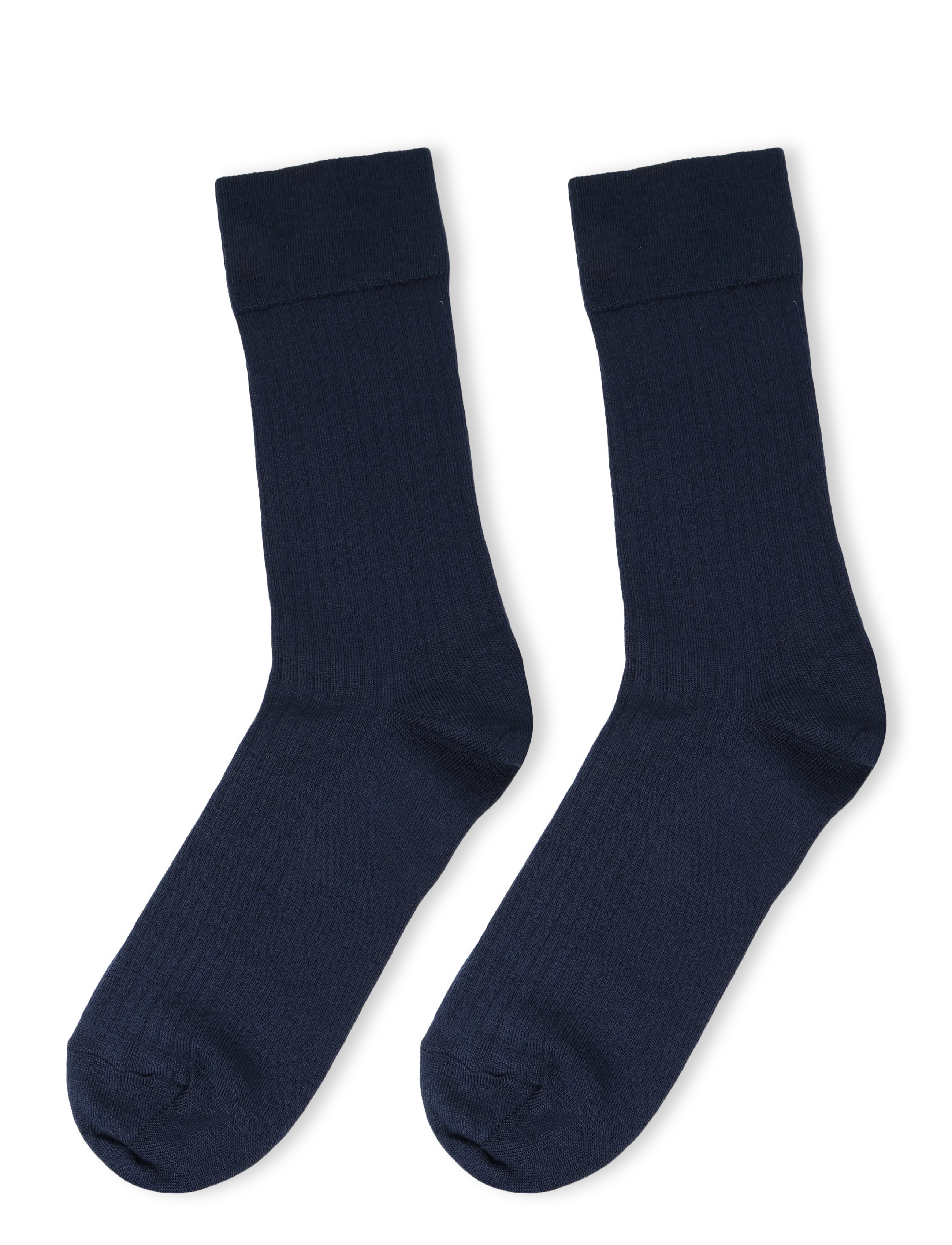 mp Denmark - Wool rib socks - klassikalised sokid - navy - 1