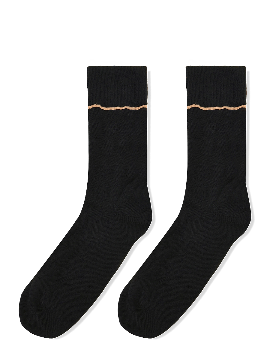 mp Denmark - Asger socks - vanliga strumpor - black - 1