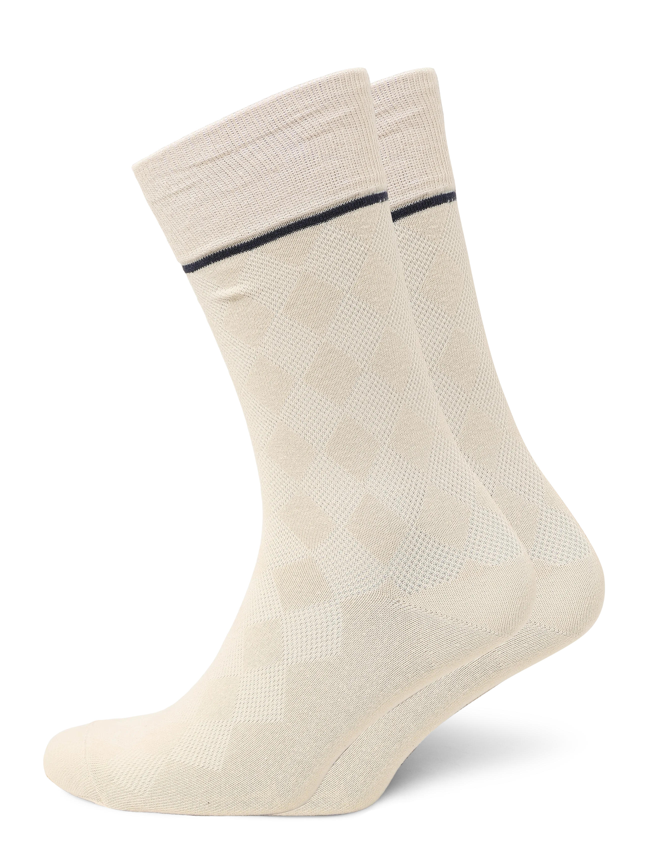 mp Denmark Asger socks - Klassikalised sokid - ECRU / cream