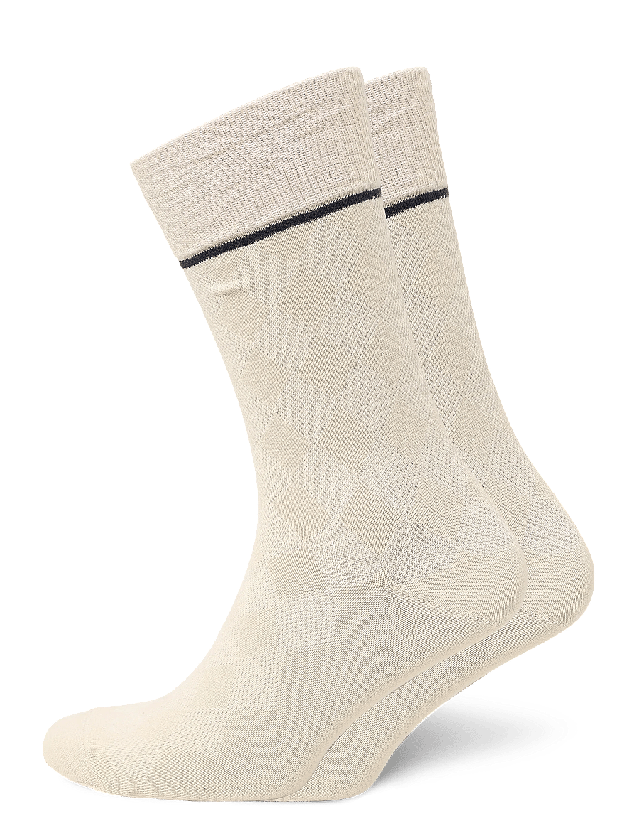 mp Denmark - Asger socks - vanliga strumpor - ecru - 0