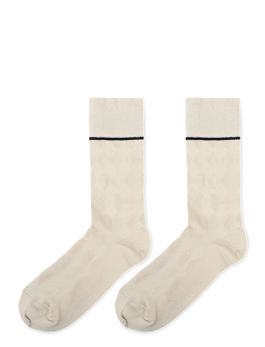 mp Denmark - Asger socks - vanliga strumpor - ecru - 1