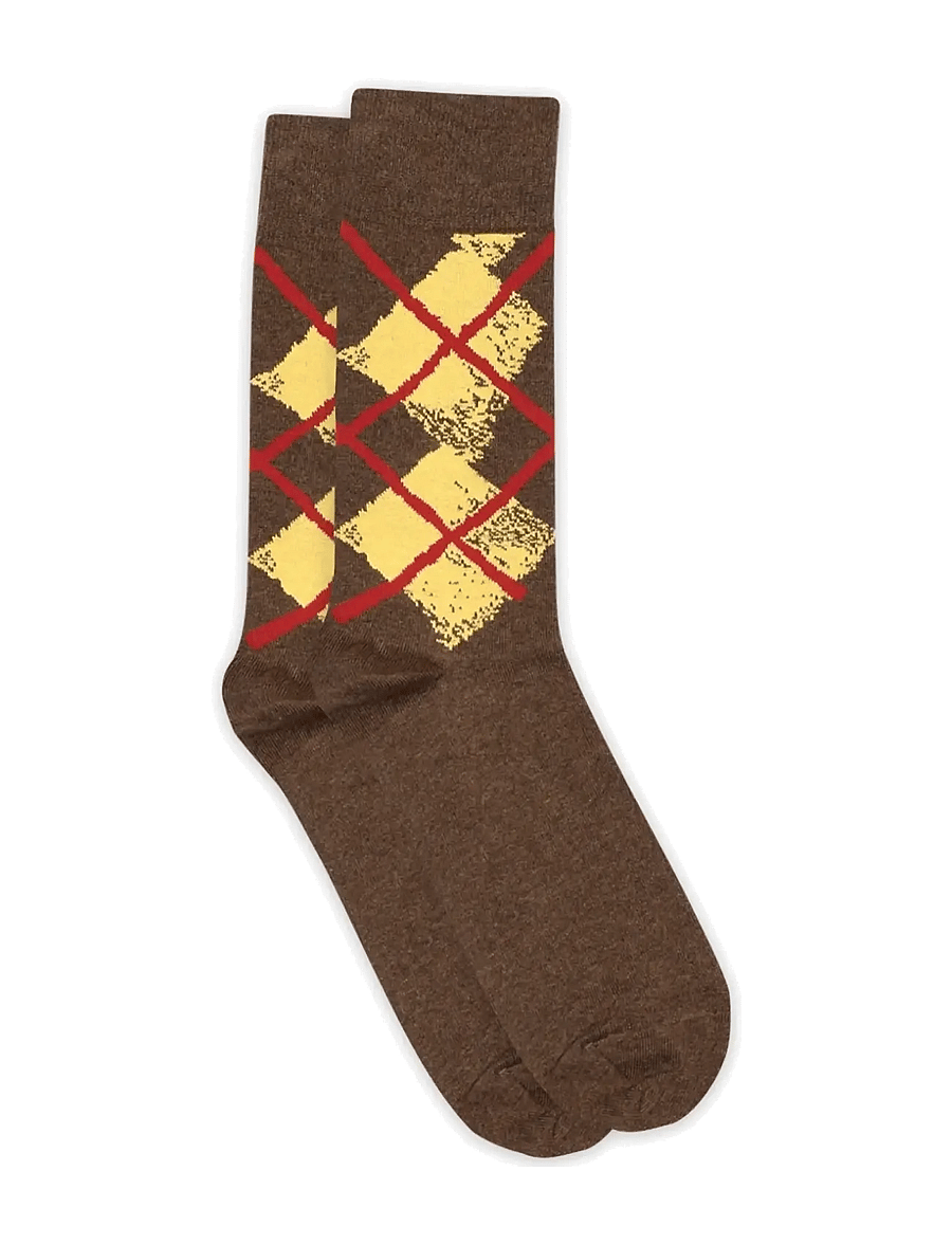 mp Denmark - Helge socks - sokker - brown melange - 0