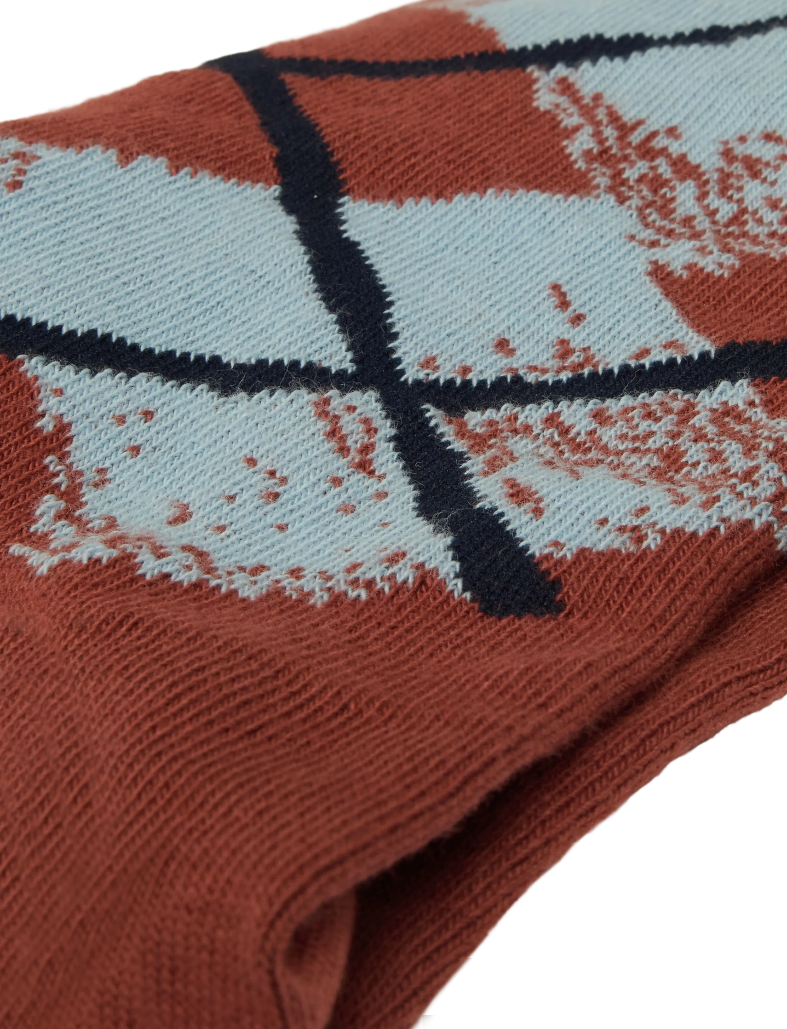 mp Denmark - Helge socks - vanliga strumpor - henna - 2