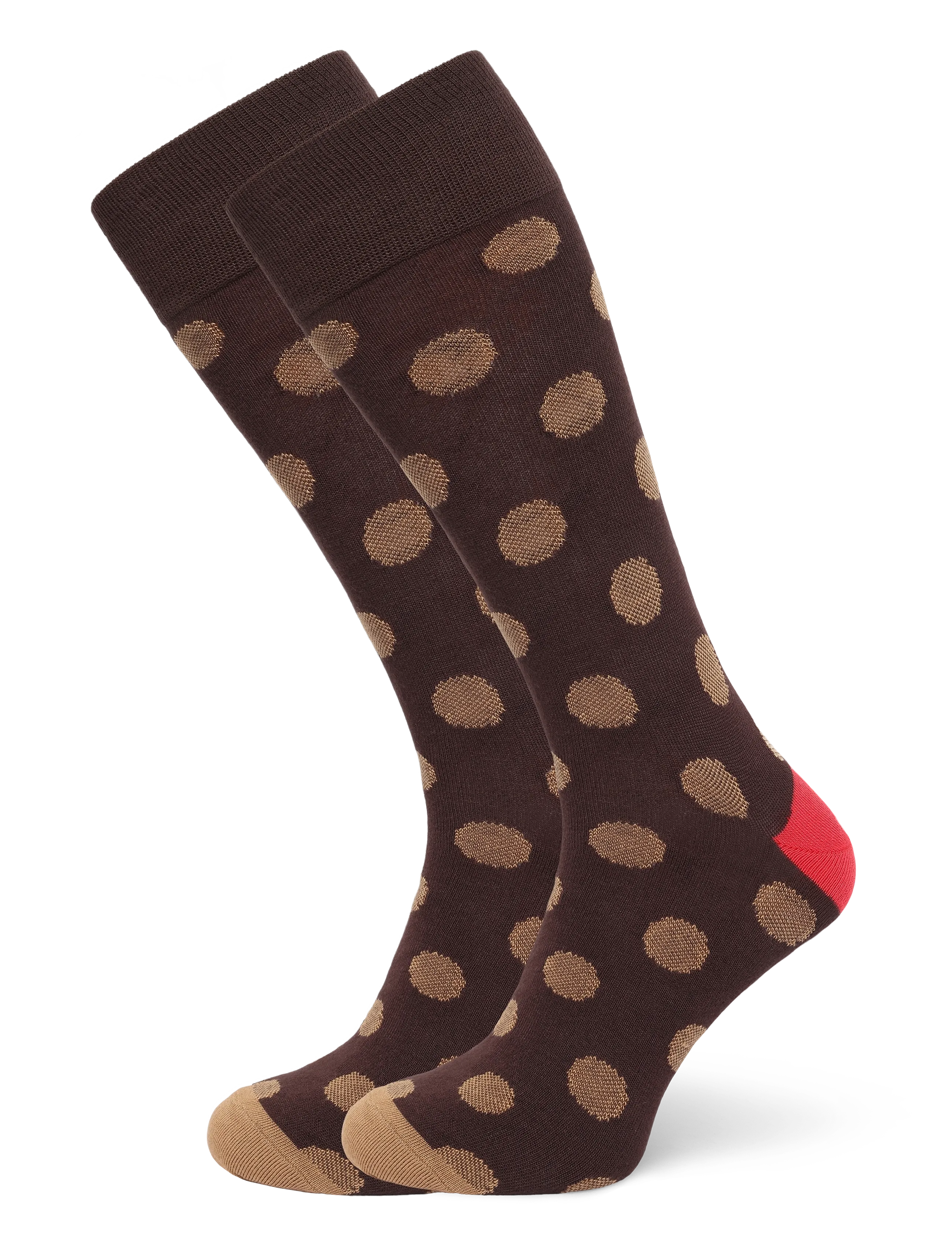 mp Denmark Rud socks - Klassikalised sokid - DARK BROWN / brown