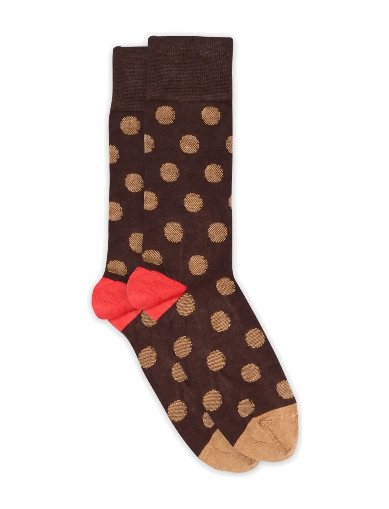 mp Denmark Rud socks - Sokker - DARK BROWN / brown