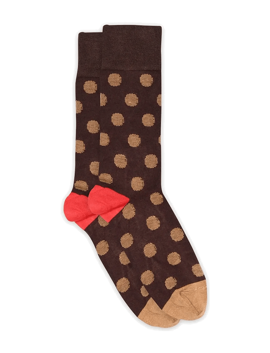 mp Denmark - Rud socks - sokker - dark brown - 0