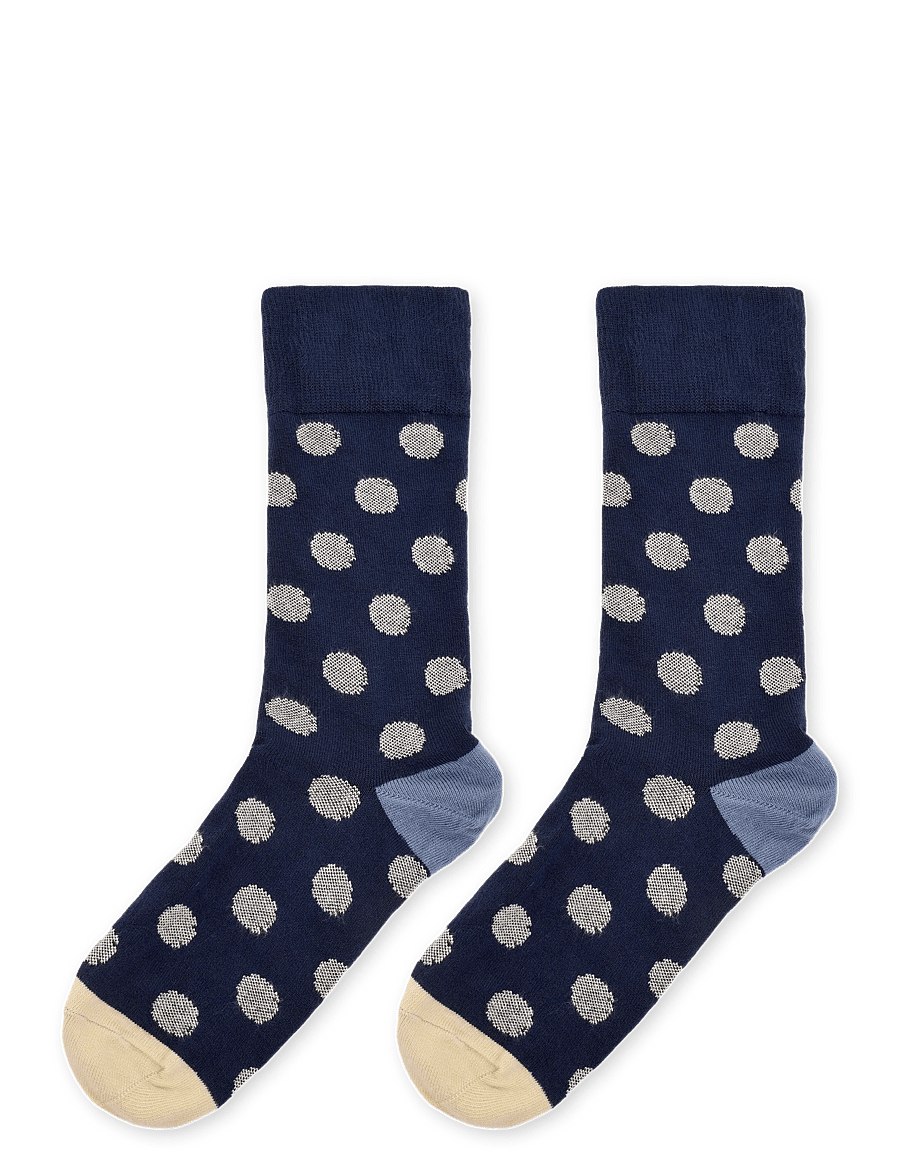mp Denmark - Rud socks - vanliga strumpor - navy - 1