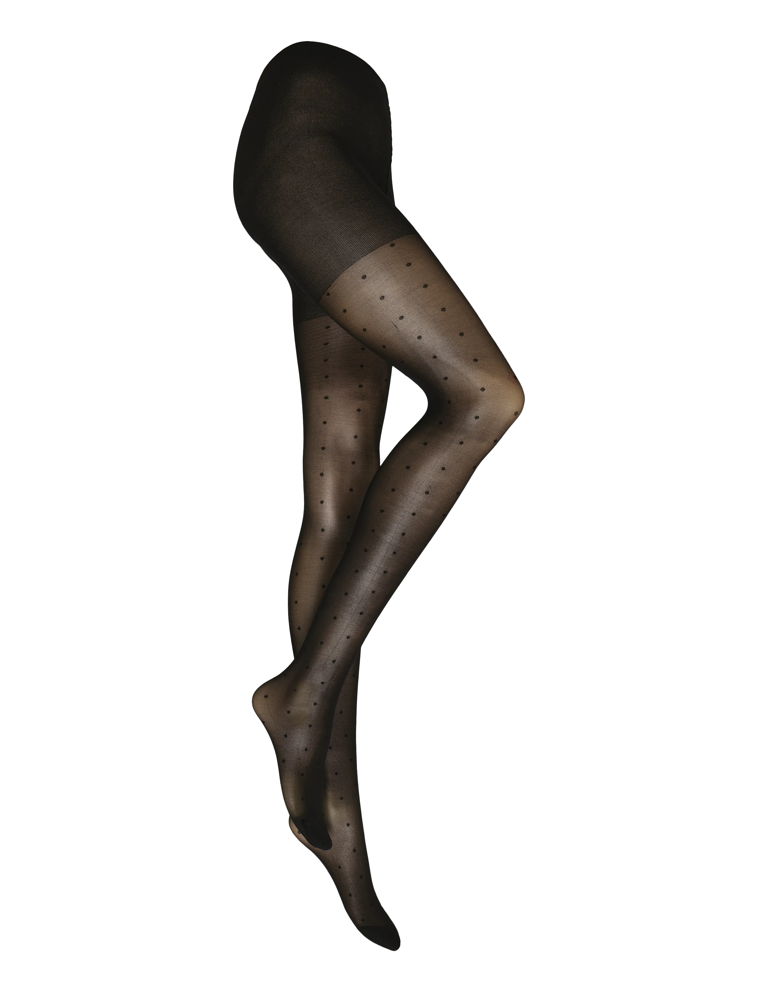 mp Denmark - Hailey tights - lägsta priserna - black/black - 3