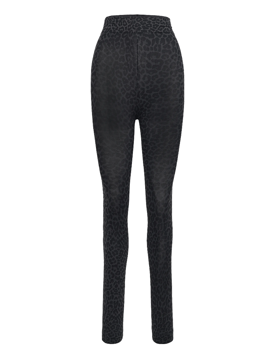 mp Denmark - Leopard footless - 150 denier - anthracite - 0