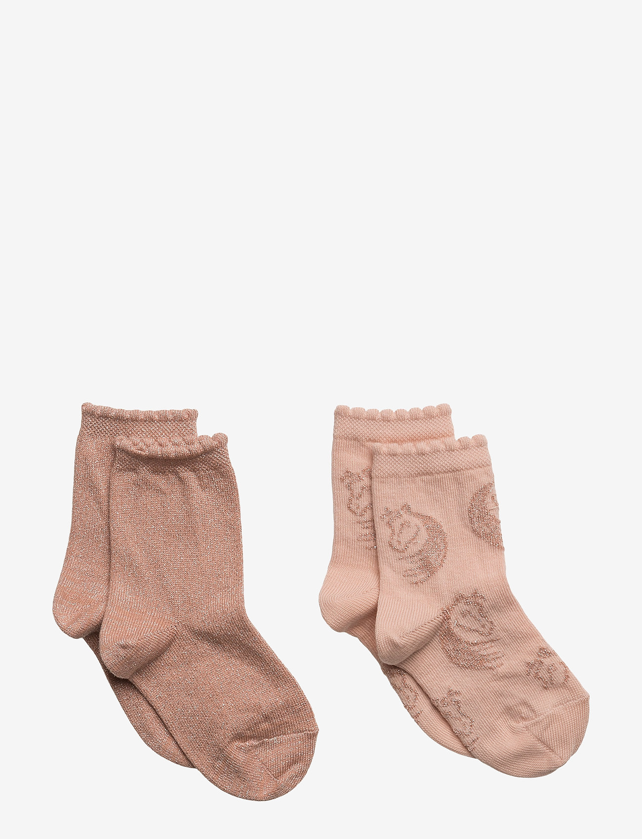 mp Denmark - ANKLE HIRSE 2-pack 77009+77014 - sügisesed riided - beige melange - 0