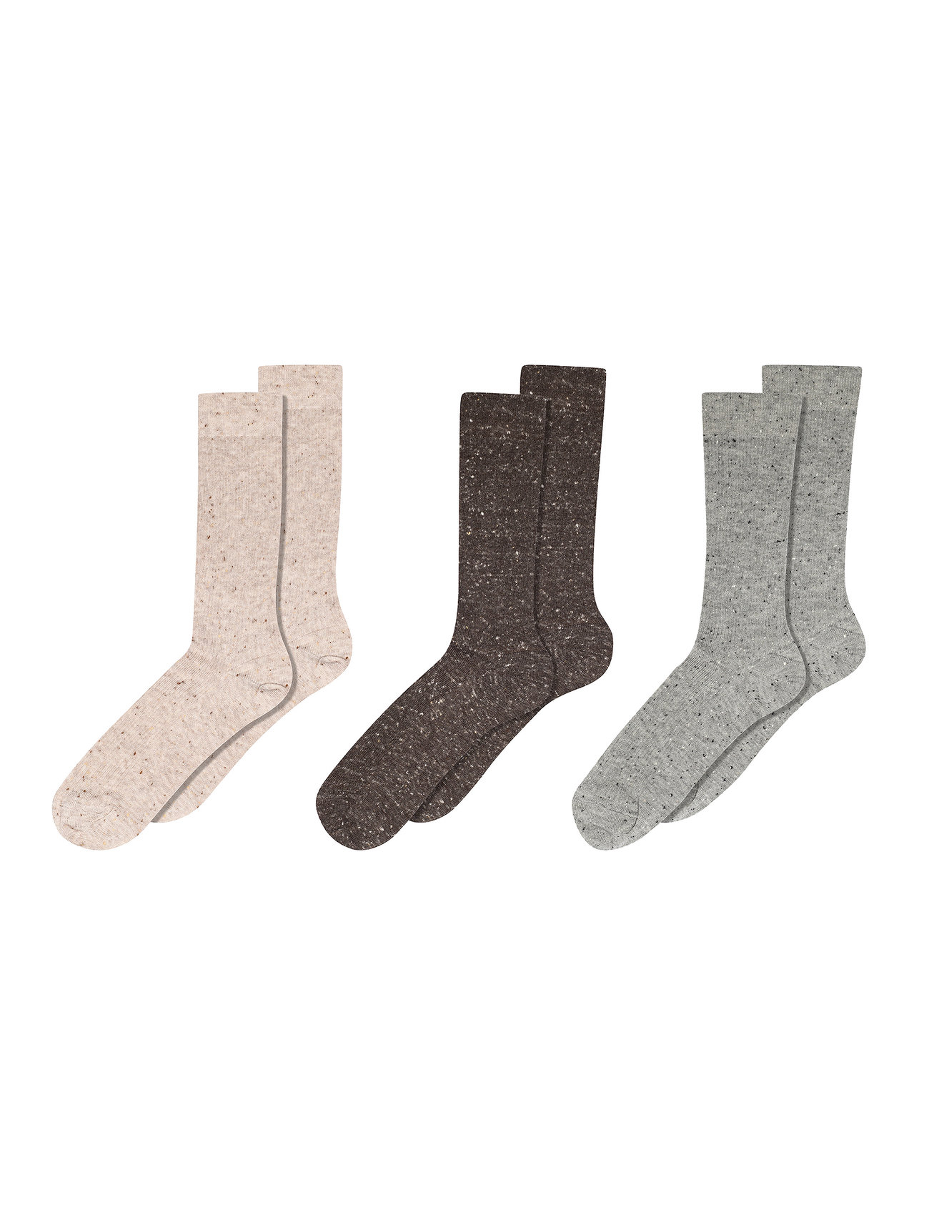 mp Denmark - ANKLE HIRSE 2-pack 77009+77014 - herbstliche kleidung - beige melange - 1