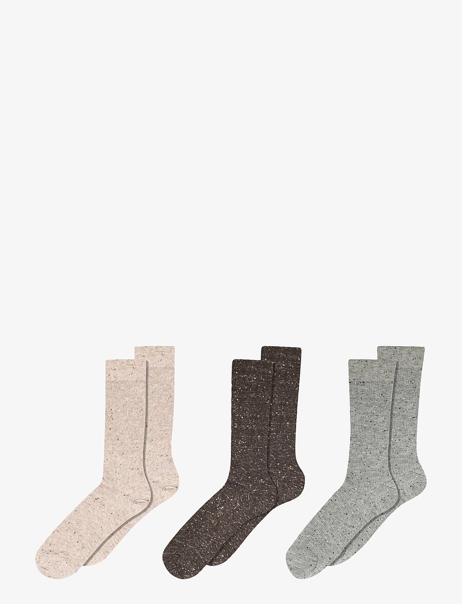 mp Denmark - ANKLE HIRSE 2-pack 77009+77014 - strümpfe - beige melange - 2